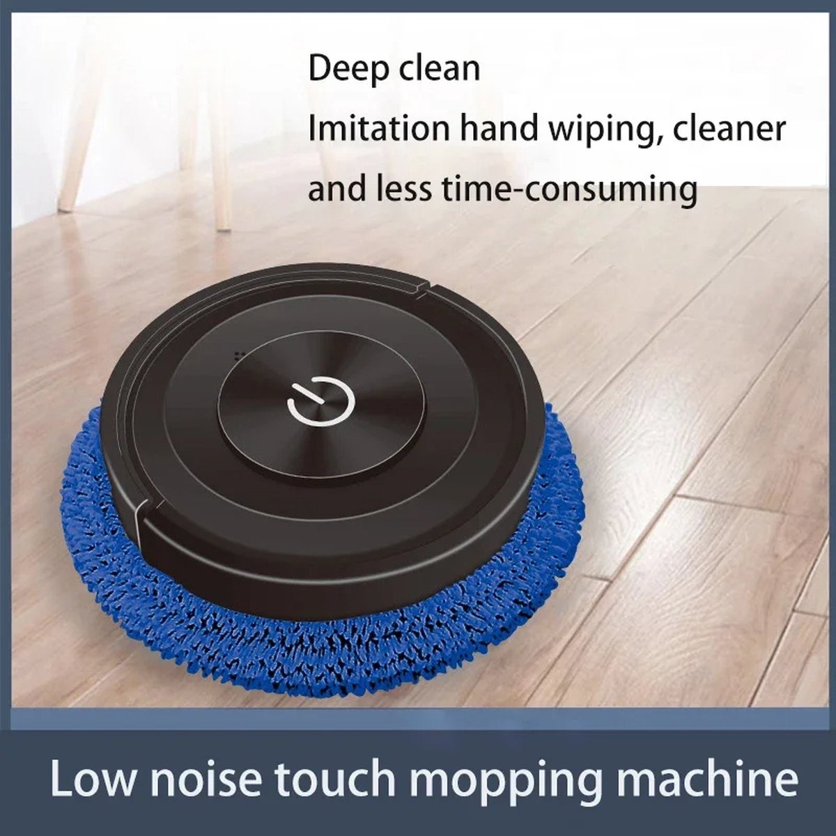 2024 New Quiet 2-in-1 Vacuum Cleaner and Mop Robot - Cordless Smart Cleaning Machine for Dry and Wet Use | Robot Vacuum | Mop and Vacuum