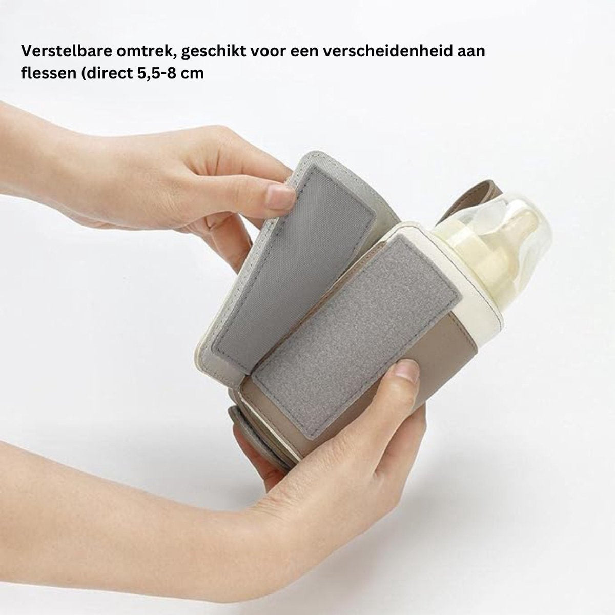 Portable Bottle Warmer - Bottle Warmer On-the-Go USB Rechargeable – Bottle Warmer With 3 Heating Levels – Suitable For Baby Bottles And Glass Cups