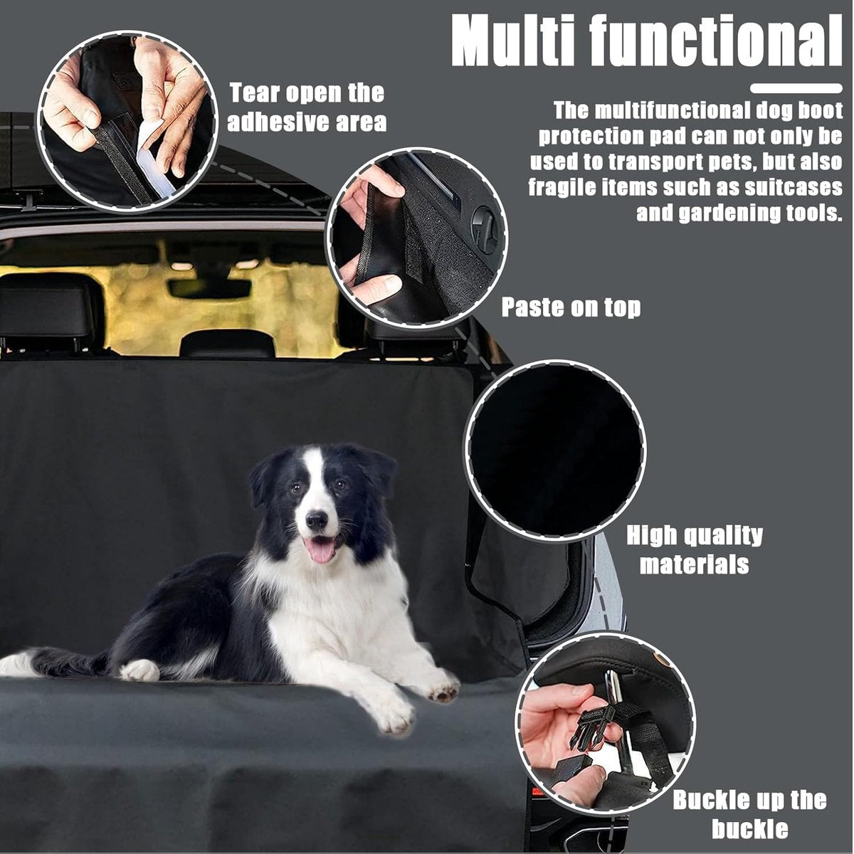 Car Boot Dog Blanket - Car Dog Blanket - Car Dog Cover - Car Boot Dog Cover - Boot Protection