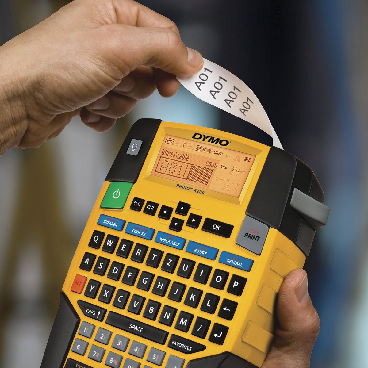 Huismerk Labelprinter Dymo Rhino 4200 Qwerty