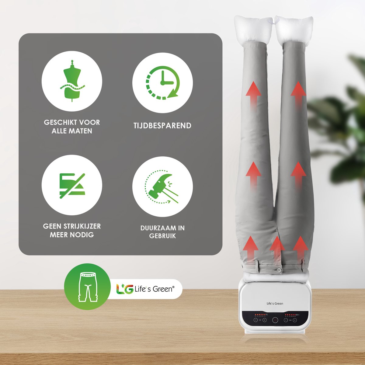 Life's Green® Strijkpop - Strijkmachine - Strijkdroger - Strijkpop Voor Hemden