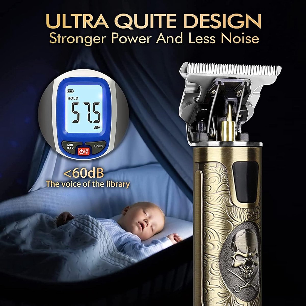 ShopGlobe - Baardtrimmer - Bodygroomer - Tondeuse - Baardtrimmer Mannen