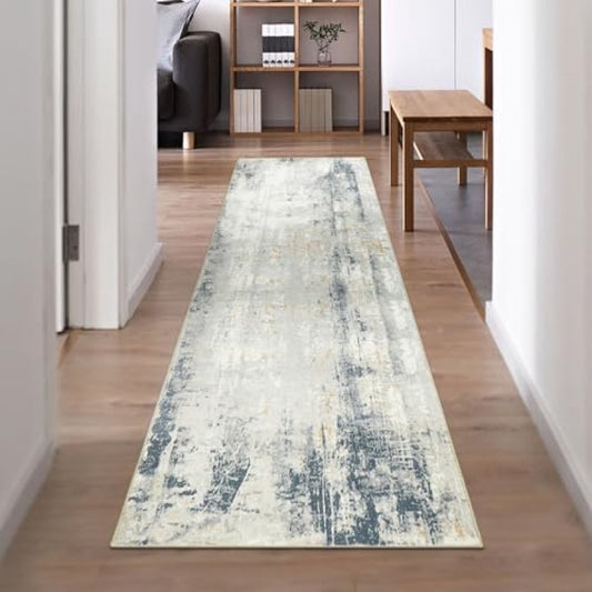 Carpet runners for hallways, non-slip hall runners, rugs, long hallway carpet, kitchen carpet runner, washable rug, floor mat for hall, entryway, kitchen, laundry room, living room