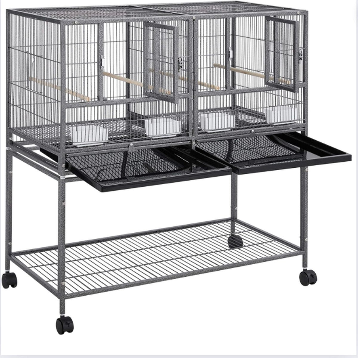 Vogelkooi - Vogelkooien Voor Binnen & Buiten - Volière - Kooi - Kanaries - Parkieten - Vogelhuis