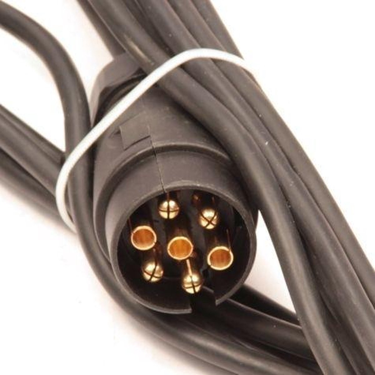 Complete light bar for trailer with 9 meter cable - 122 cm - 7 pole