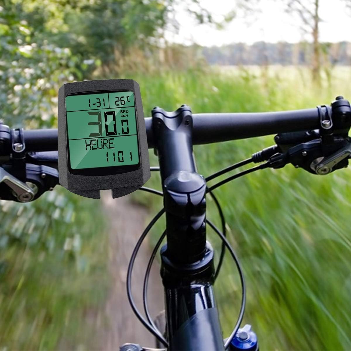 Kilometerteller Fiets - Fietscomputer Draadloos - Kilometerteller Draadloos - Kilometerteller Fiets - Kilometerteller Fiets Draadloos