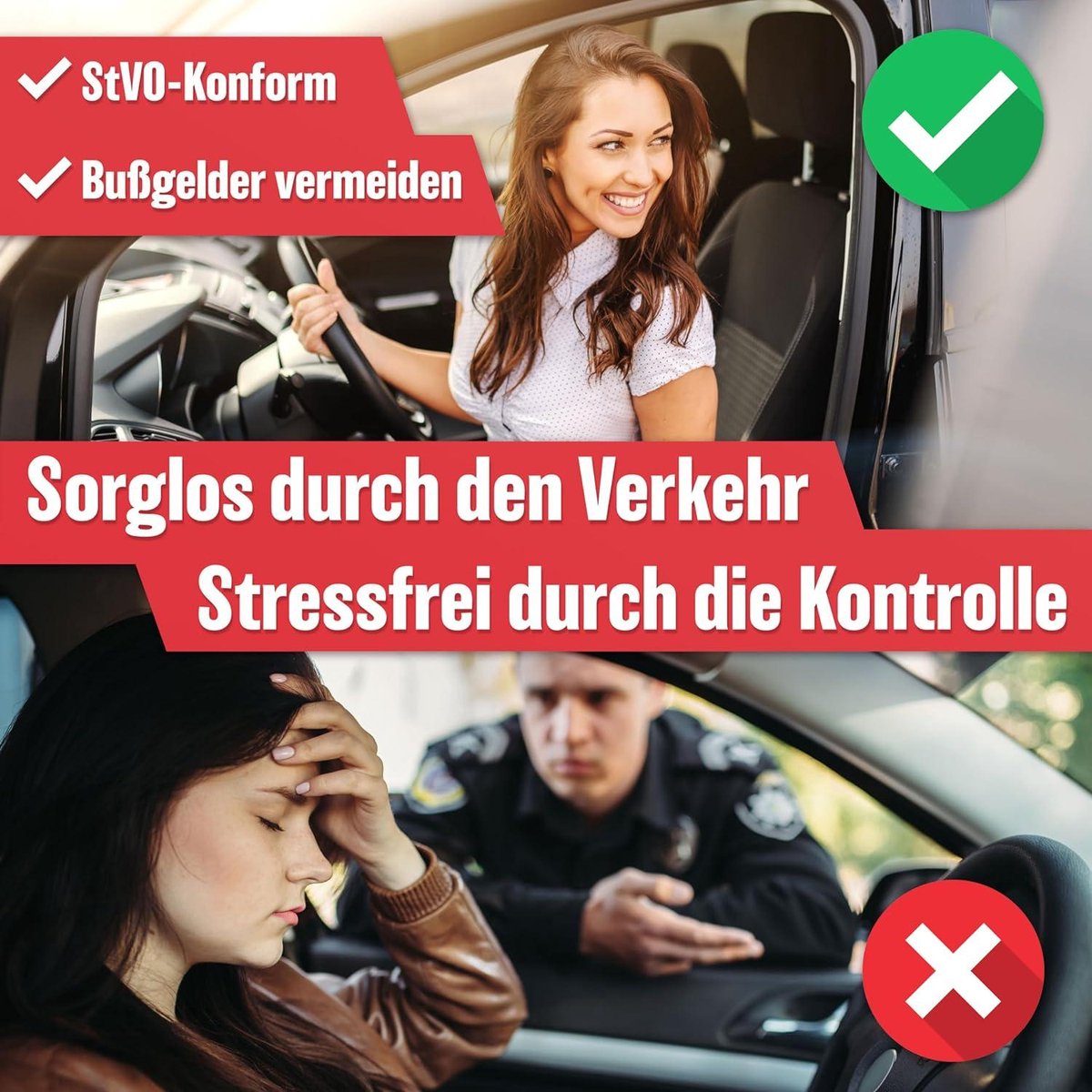 Combitas volgens huidige norm 2024 - gevarendriehoek veiligheidsvest - verbanddoos set DIN 13164:2022 autoverbandtrommel auto accessoires