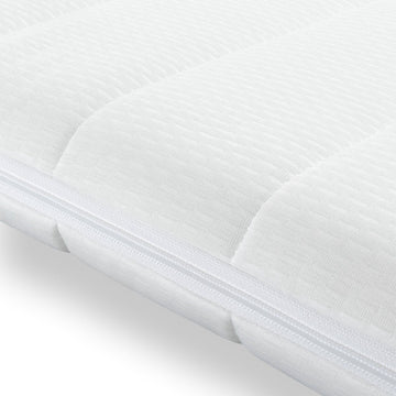 Koudschuim Topper 160x210 – Wasbare Tijk – Duurzaam Koud schuim Topmatras – Matras Topper Met Wasbare Tijk – ColdFoam Classic