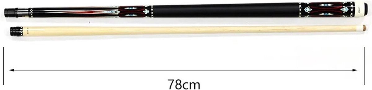 Pegasi Deluxe Poolkeu 147cm 2-delig Creek - 12,5mm Pomerans - Esdoorn hout - Keu voor Poolen