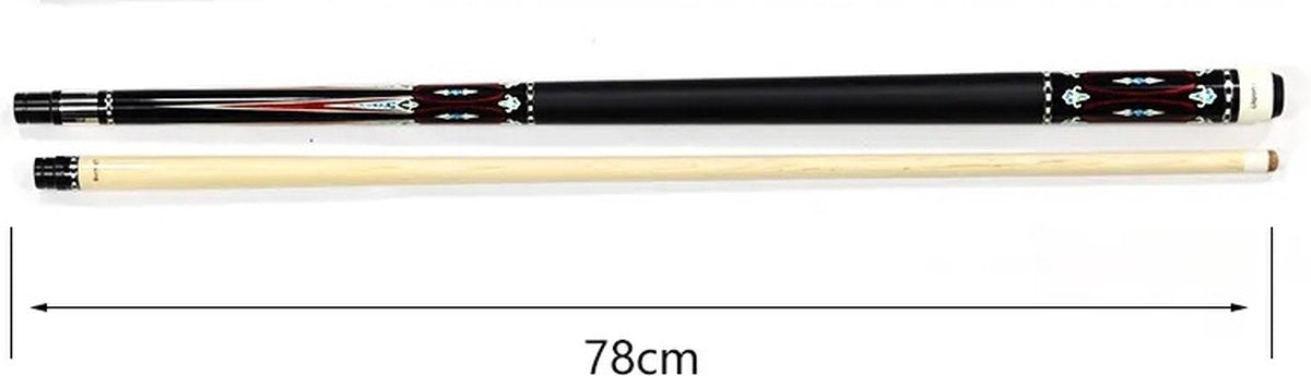 Pegasi Deluxe Poolkeu 147cm 2-delig Creek - 12,5mm Pomerans - Esdoorn hout - Keu voor Poolen