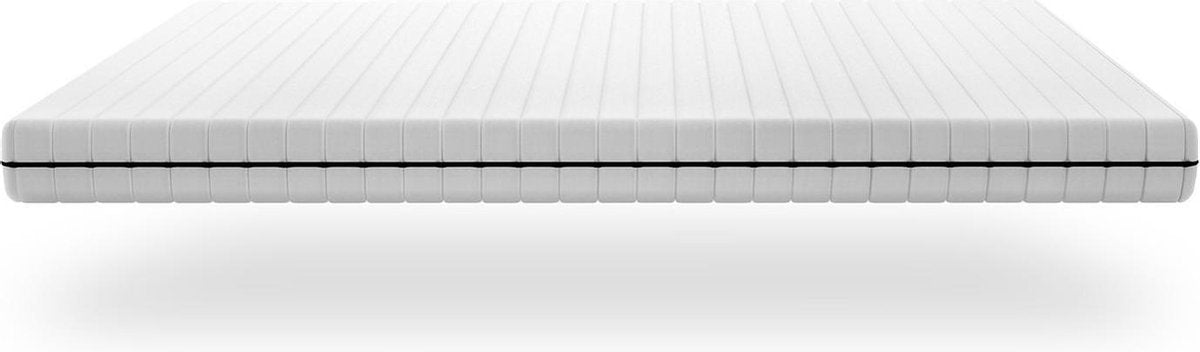 Matras - 90x200 - koudschuim - premium plus tijk - 14 cm - medium