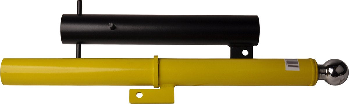 Parking post with lock for trailers and caravans