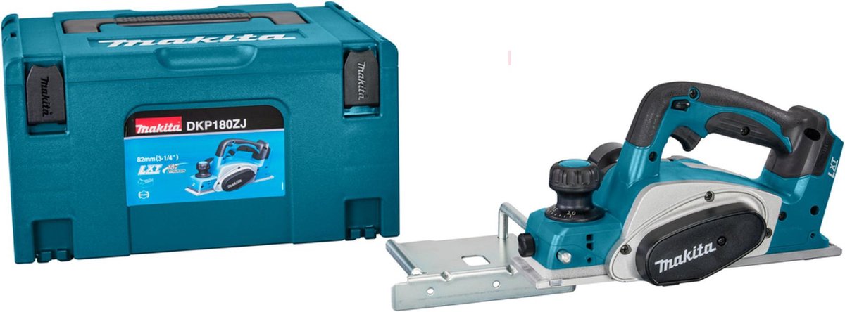 Makita DKP180ZJ 18V Li-Ion accu schaafmachine - 82mm body