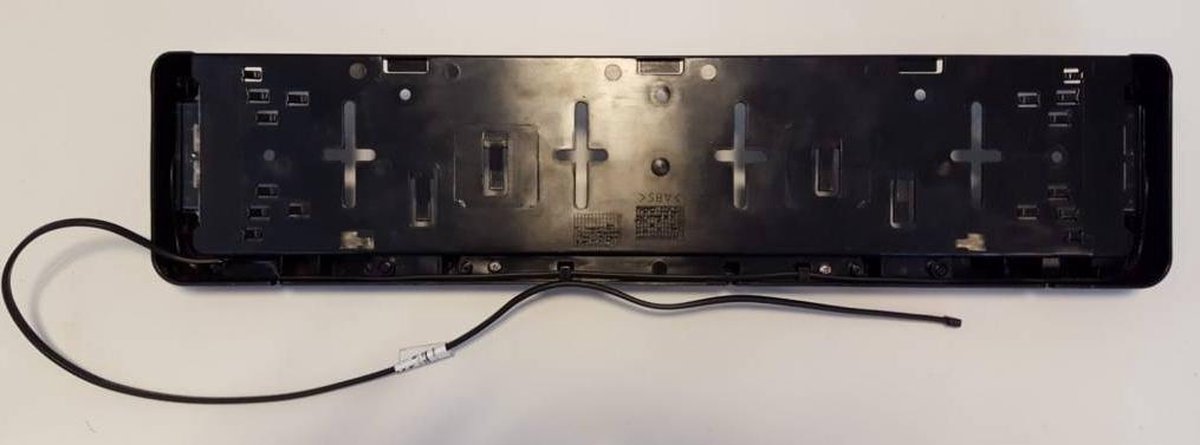 Kentekenplaathouder met kentekenverlichting - LED - DC kabel 800 mm
