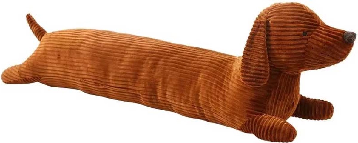 Dachshund Cuddly Toy 120 CM XXL - Dog - Dog Cuddly Toy - Door Draft Stopper - Draft Excluder