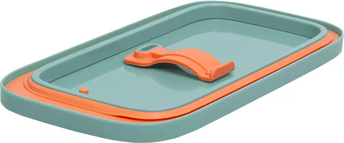 NOVEEN - MLB911 X-LINE Multi Lunch Box - Elektrische Maaltijdverwarmer met Keramische Coating, Digitaal Display en Accessoires - Compact en Stijlvol Ontwerp voor Kantoor en Onderweg - Groen