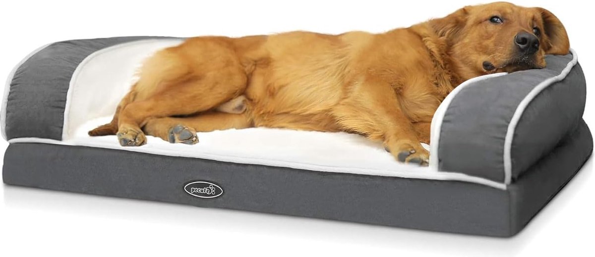 Pet Sofa (101x66x20cm), Orthopedic Dog Corner Bed