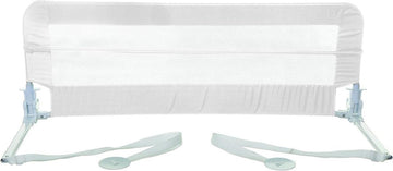 Bed Rails Guard Opvouwbaar Draagbaar Bed Veiligheidsbarrière - Kinderen Volwassenen - Harrogate - 109cm Breed 455cm Hoog - Wit Model F771