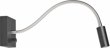 Wand leeslamp LED Blitz zwart