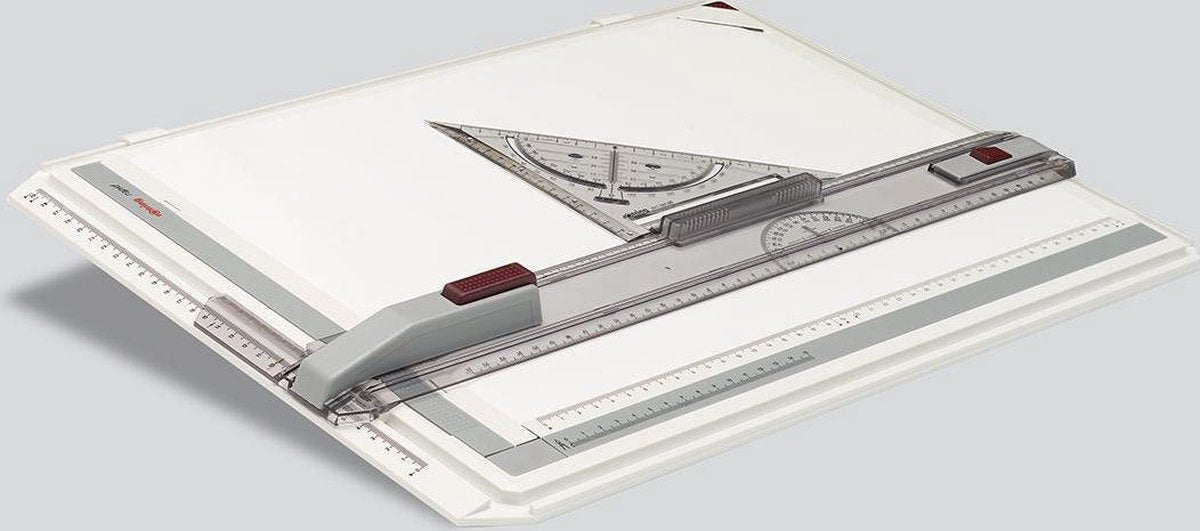 rOtring Rapid Drawing Board | with ruler, compass, and square | A3-size drawing board