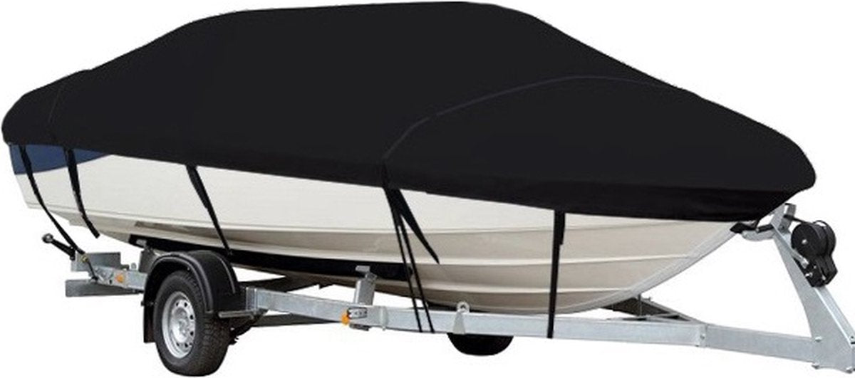Bootzeil - Afdekzeil Boot - Zwart - Maat A: 425-485 x 173 cm