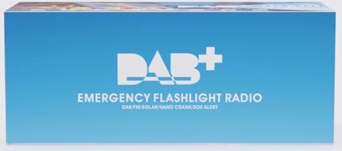 Crank-zaklamp, campinglamp, crank-radio, met oplaadbare accu van 3000 mAh, noodradio, led-campinglamp, FM-dynamo, zonnetalarm, voor buiten, wandelen