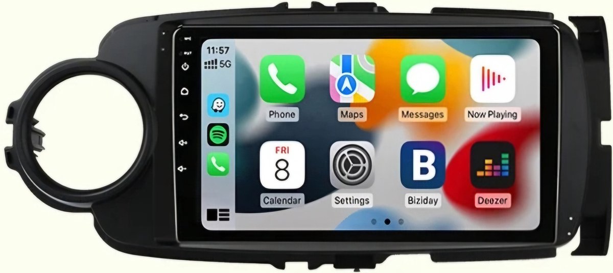 Toyota Yaris | 2012 - 2017 | Carplay & Android Auto | 2GB & 32GB | Autoradio met navigatie | Radioscherm | 2012 2013 2014 2015 2016 2017