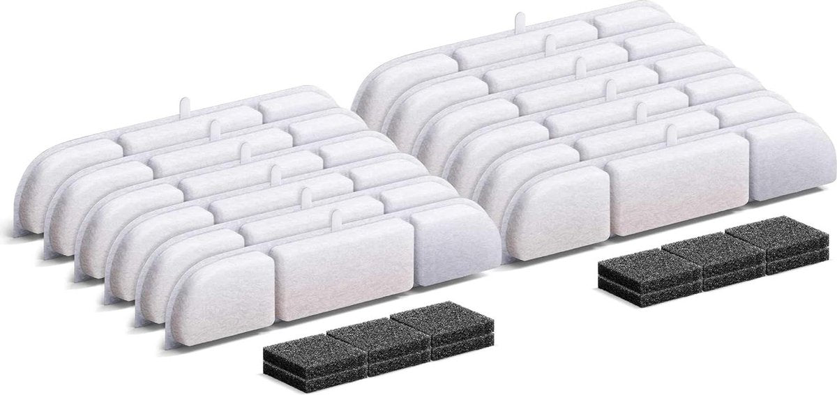 Draadloos filter voor drinkfontein voor katten (12 stuks) voor DPWFP6