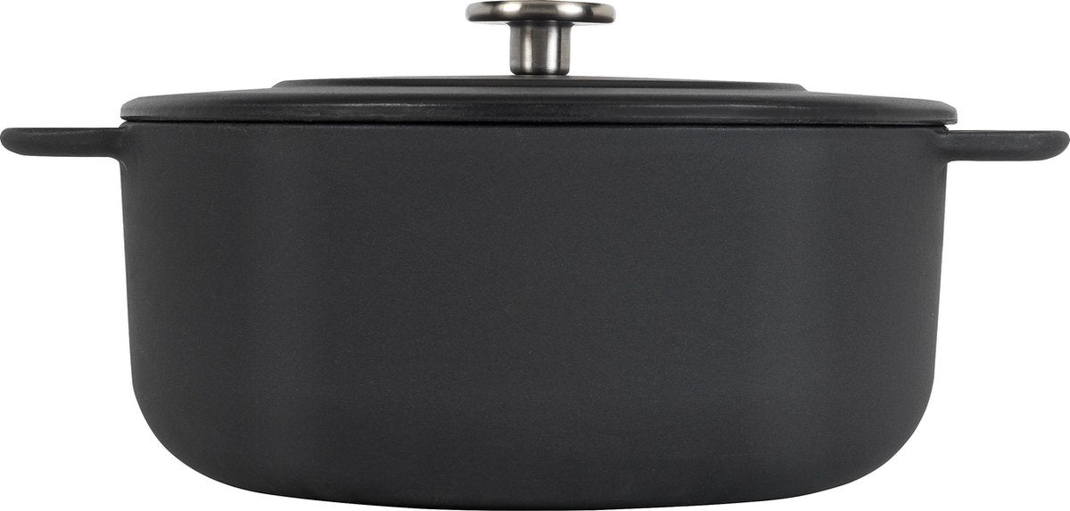 Combekk Sous Chef gietijzeren braadpan - 24cm - zwart