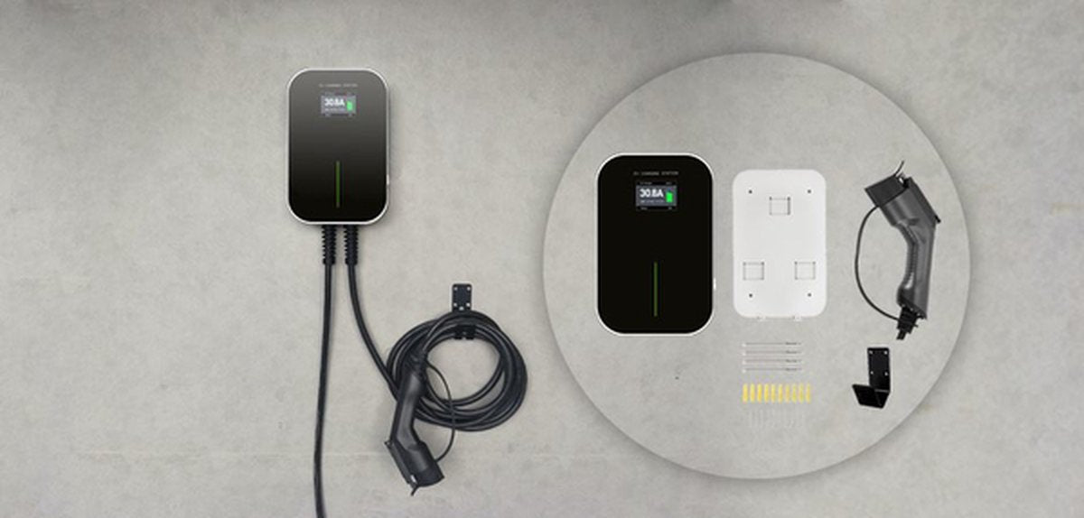Besen Charging Station - 1 Phase - 7.4 kW - 6M Charging Cable - App