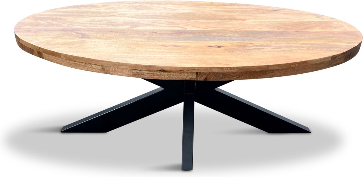 Salontafel Tulsa ovaal mango 120x70cm