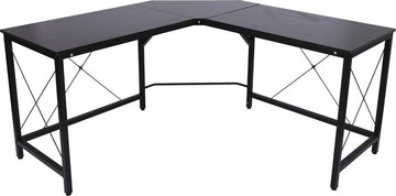 Hoekbureau - Computerbureau - Computertafel Bureau - Laptop Computer Hoek Meubel - Computerneubel - Gamemeubel- Zwart
