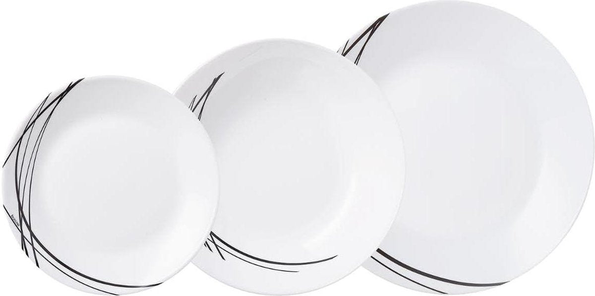 Domitille 18-delig Luminarc Opalen Servies - Koopgids en Review bordenset