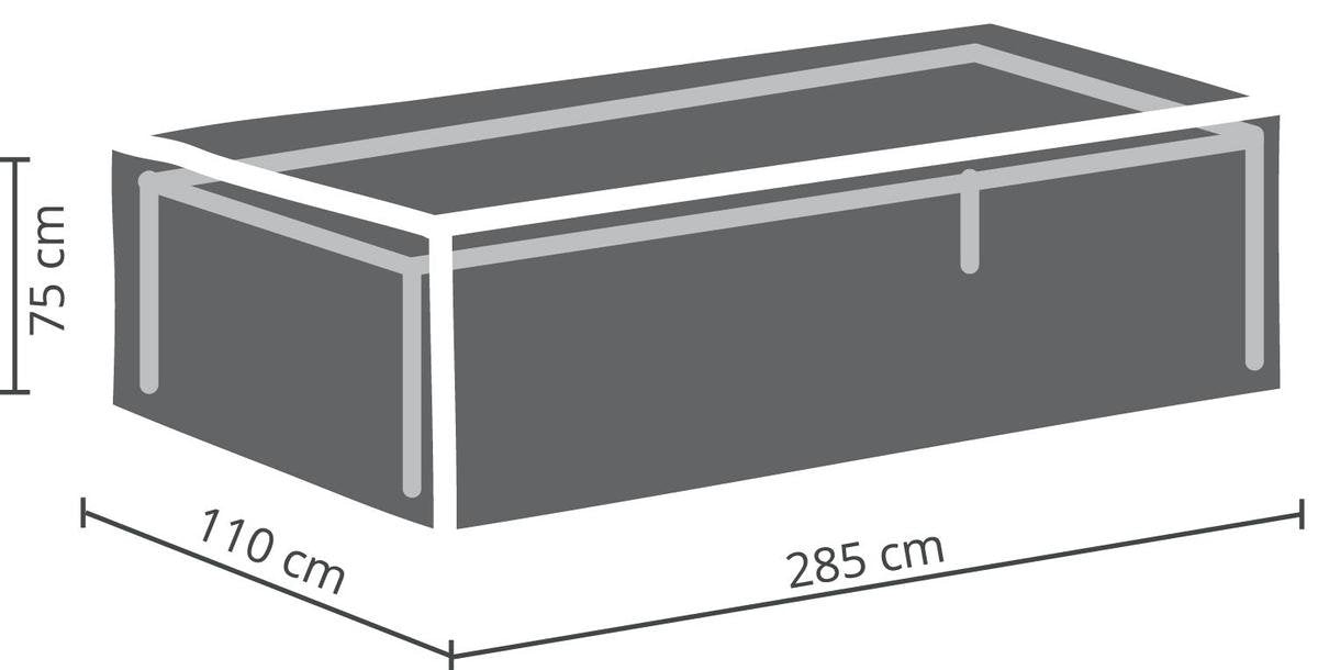 Protective Cover Garden Table garden table cover Top quality 285x110x75 cm | TÜV certified cover for garden table