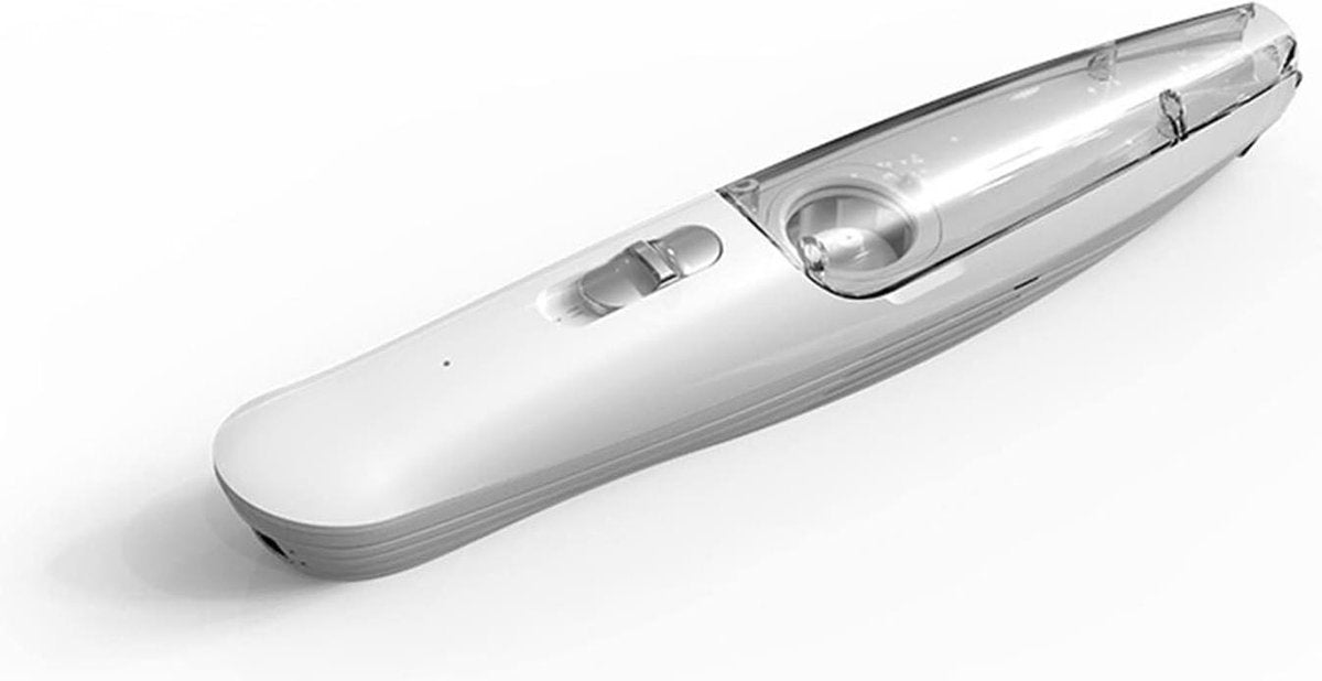 Electric dog paw fur vacuum trimmer with LED light - cordless pet clipper for dogs and cats - paws ears eyes face body