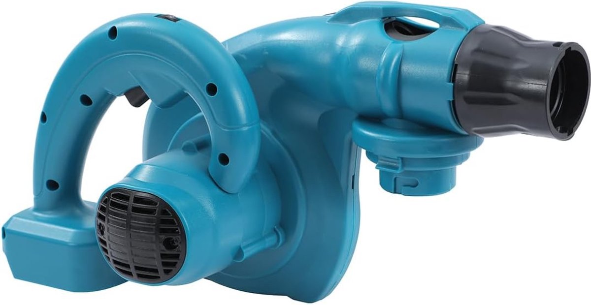 Draadloze Bladblazer - 21 V draadloze bladblazer-stofzuiger met 6 variabele snelheden voor bouw, huis, tuin, bladeren, autohoekstofzuiger, geen batterij en oplader