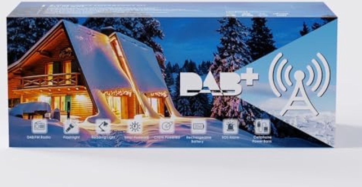 Dynamo-zaklamp, campinglamp, zwengelradio, met 3000 mAh oplaadbare batterij, noodradio, led-campinglamp, FM-dynamo, zonnetalarm, voor outdoor, wandelen