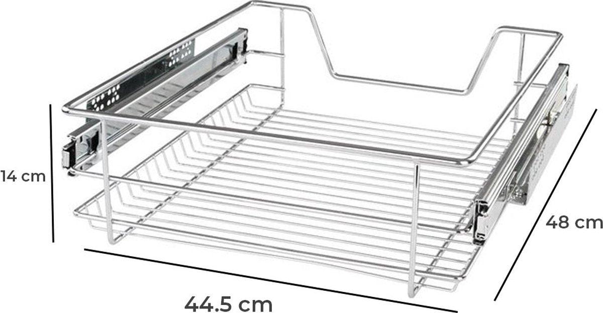 GoodVibes - Keukenlade - Telescopische Lade - Keukenkast - Organizer - Schuiflade - 50CM