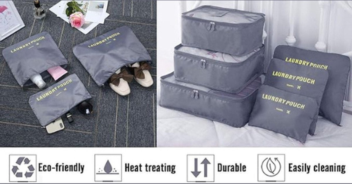 Packing Cubes Backpack - Koffer Organizer Set - Voor Backpack & Koffer - Cubes - Reisrugzak Organizer
