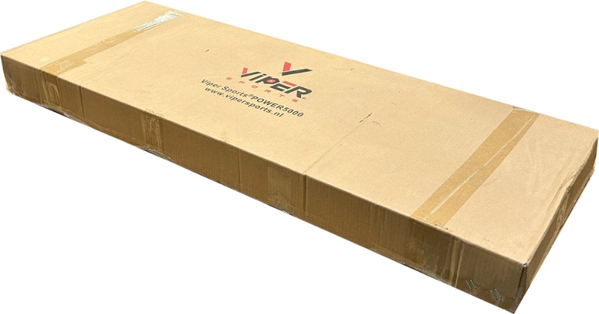 Viper Sports Krachtstation – Multifunctioneel trainingsrek – Power tower met optrekstang – Fitness apparaat voor thuis – Krachttraining – Antislip handvatten – Sportapparatuur – In hoogte verstelbaar – B75xL82xH165-210 cm – Zwart