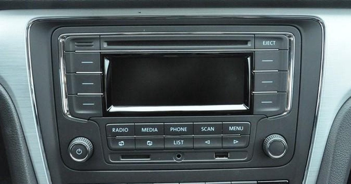 Radio cd-speler geschikt voor Volkswagen Golf 6 Polo 6R Jetta Caddy EOS Touran autoradio