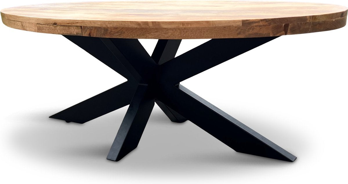 Salontafel Tulsa ovaal mango 120x70cm