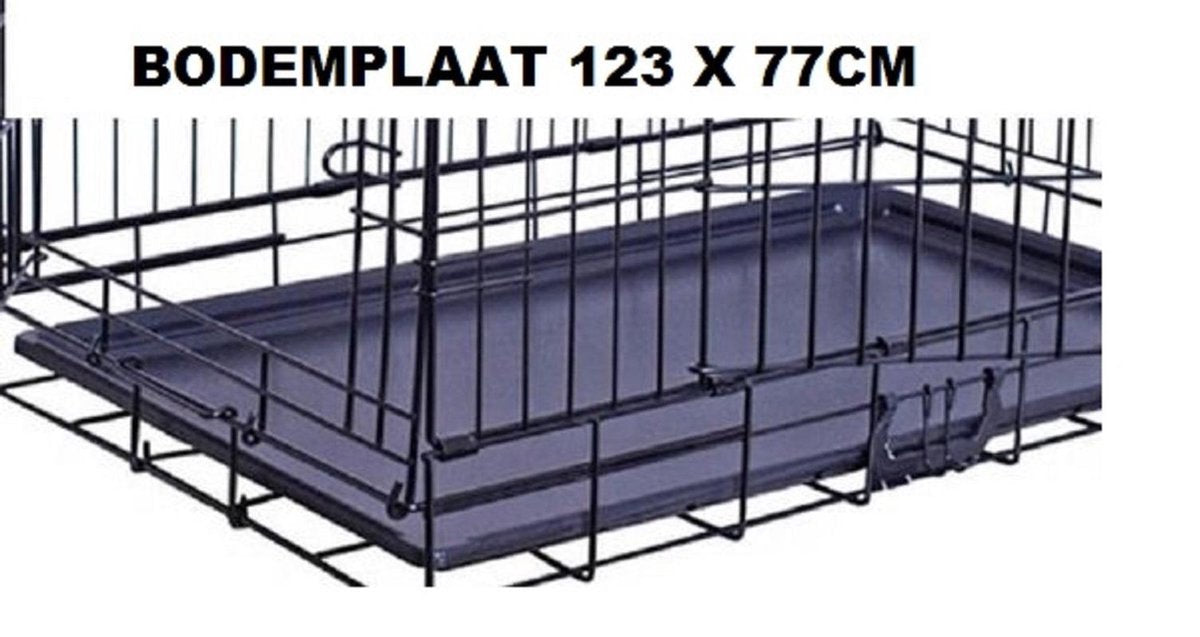 Bench – Bodemplaat – Plastic – XXL – 123x77cm