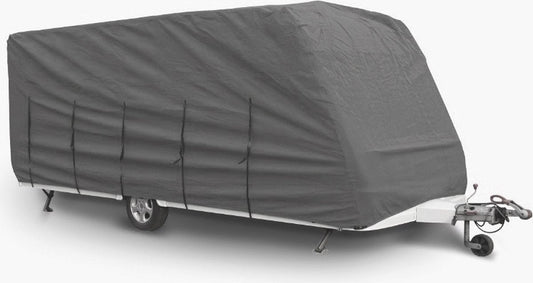 Caravanhoes - A-kwaliteit - 4,30-4,80m x 2,35 x 2,20 - Grijs
