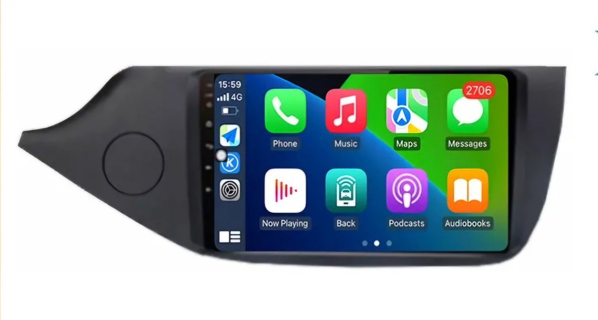 Kia Cee'd | 2012 - 2018 | Carplay & Android auto | 2GB & 32GB | Autoradio met navigatie | Radioscherm | 2012 2013 2014 2015 2016 2017 2018 | ceed cee d