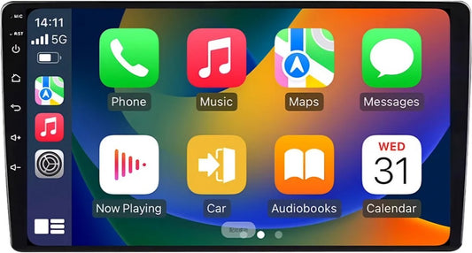 10,1 inch Android | 4 GB & 64 GB | Carplay & Android Auto | Universele 2din autoradio | Dubbeldin radioscherm | Met ISO-stekker | Universeel 2 din 10,1" scherm | Bluetooth, wifi, dubbel din 10 inch |