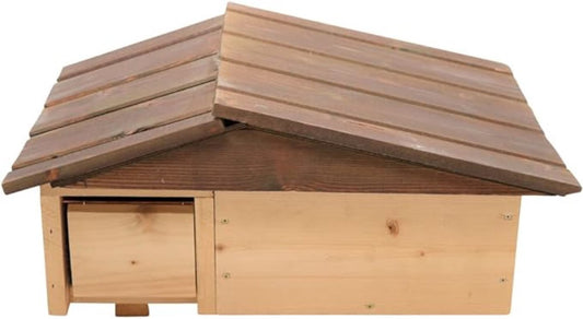 Egelhuis - Egelhuisjes - Waterdicht egelhuisje - Houten egelhuisje - Egelmand