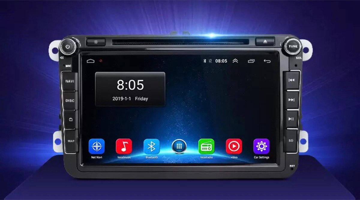 Now with FREE CAMERA! Volkswagen Seat Skoda DVD PLAYER Android 10 navigation 8inch 2+32GB Golf Polo Passat Caddy Eos Scirocco Tiguan Touran Transporter Jetta Leon Altea Toledo Octavia Superb Fabia Yeti Roomster