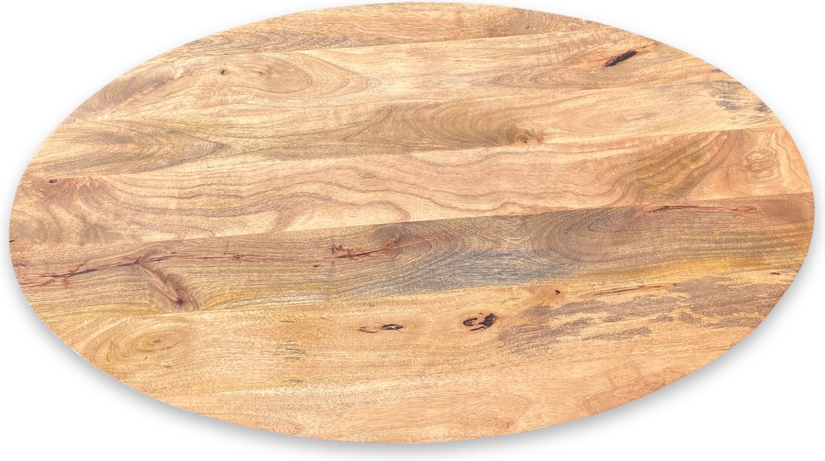 Salontafel Tulsa ovaal mango 120x70cm