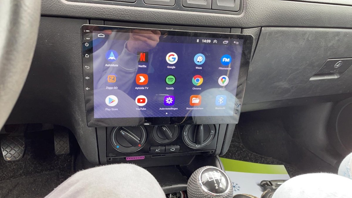 9 inch Android | 1 GB & 16 GB | Universele 2-din autoradio | Dubbel-din radioscherm | Met ISO-stekker | Universeel 2-din 9" HD-scherm | Bluetooth, Wifi, dubbel din |